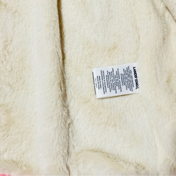 Land's End Hooded Youth Parka Jacket - Salt Washed Pink NEW - Picture 4 of 16